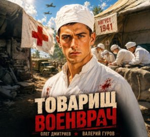 Обложка книги „Товарищ военврач“