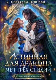 Обложка книги „Истинная для дракона. Меч трёх стихий“