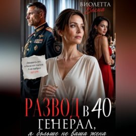 Обложка книги „Развод в 40. Генерал, я больше не ваша жена“